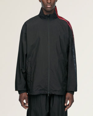 Gradient 3 Stripe Nylon Track Jacket