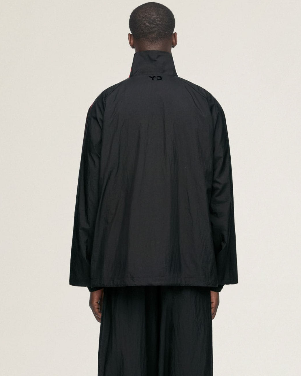 Gradient 3 Stripe Nylon Track Jacket