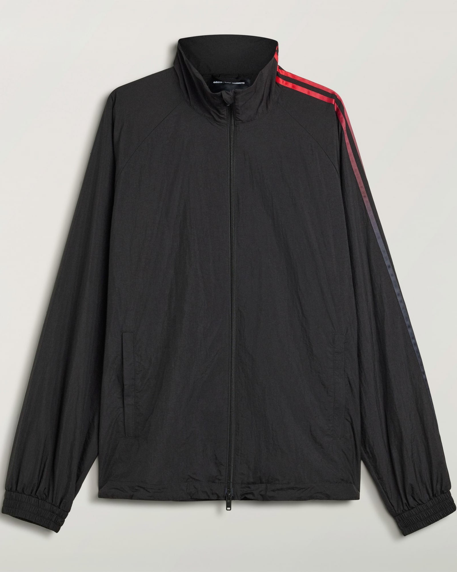 Gradient 3 Stripe Nylon Track Jacket