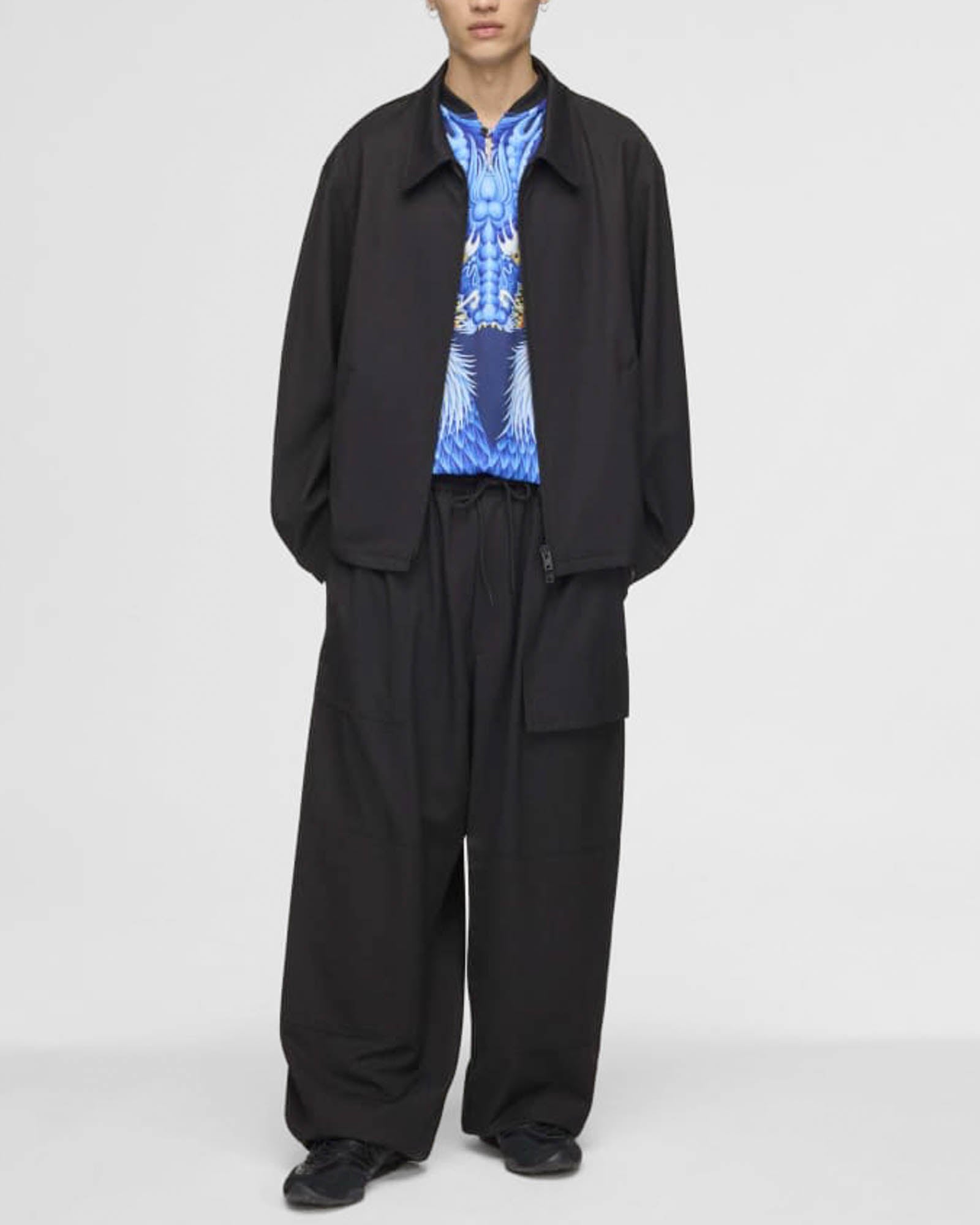 Tailored Wool Blouson