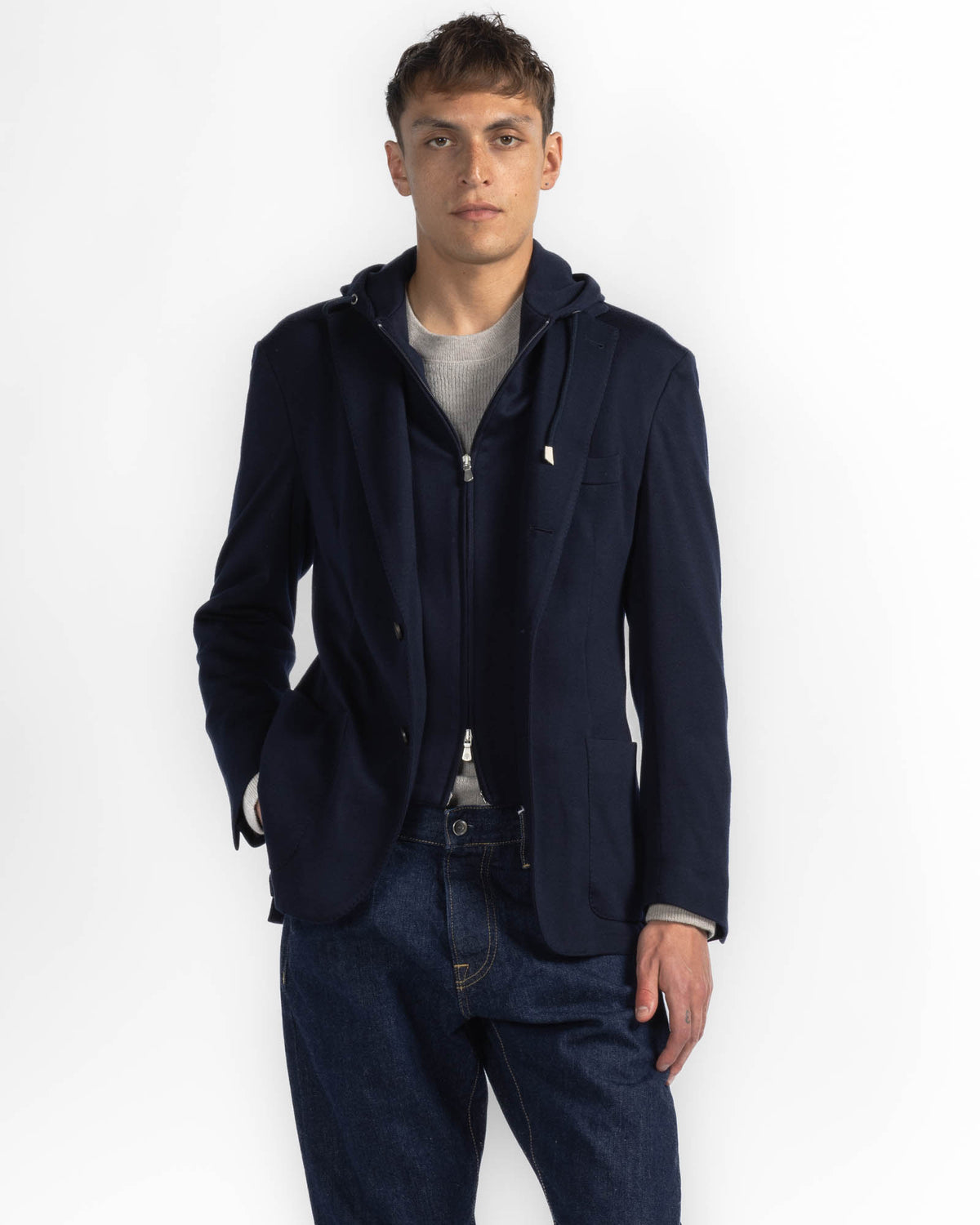 Hooded Blazer