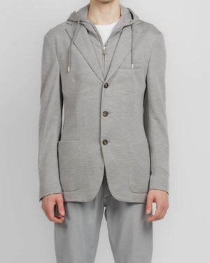 Hooded Blazer