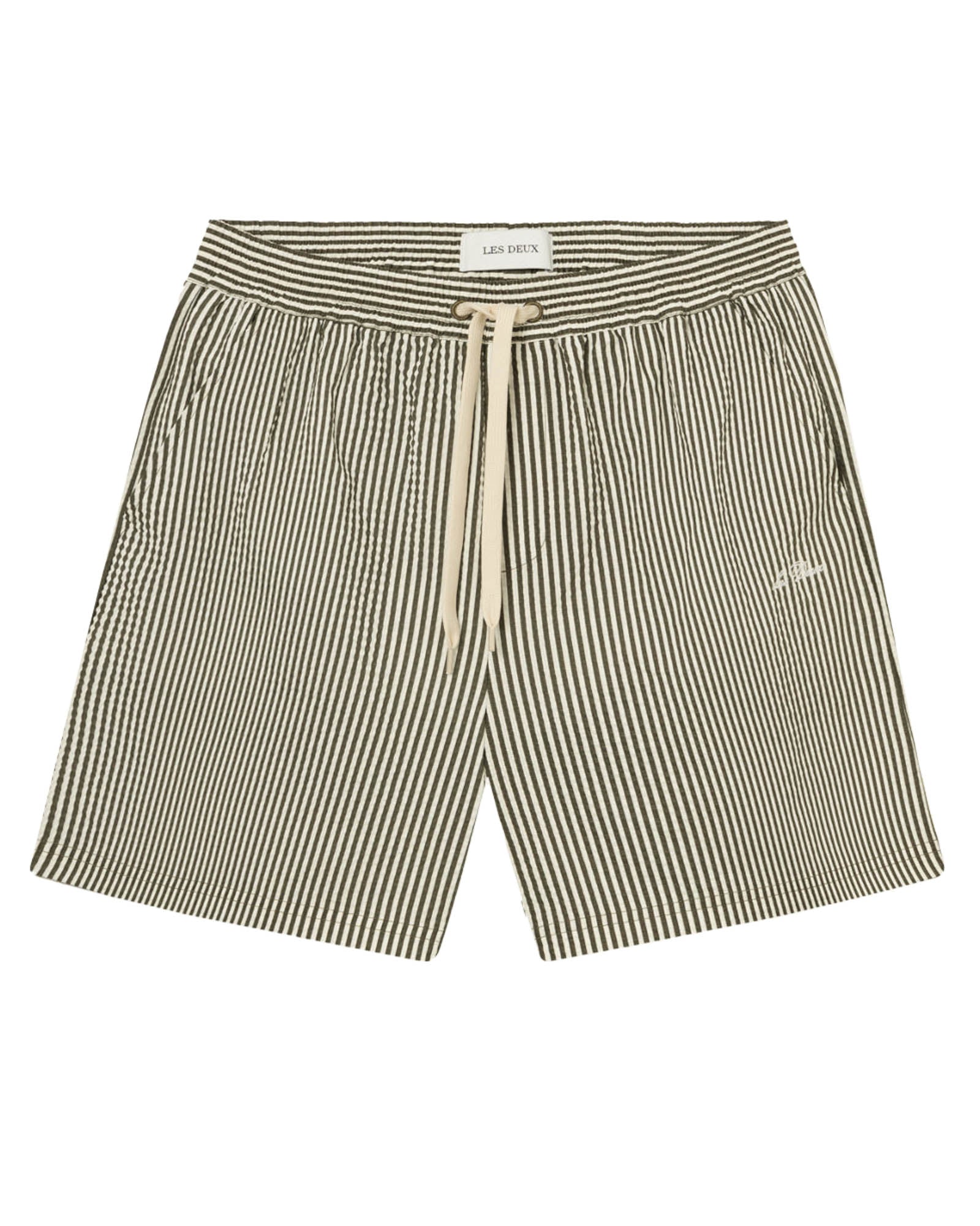LES DEUX Stan Stripe Swim Shorts