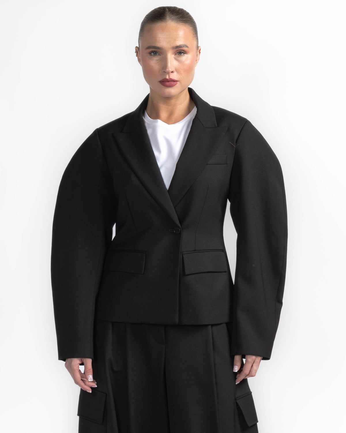 Structured Sleeve Jacket
