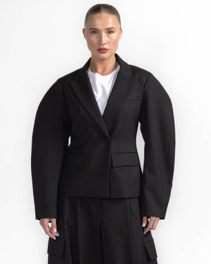 Structured Sleeve Jacket
