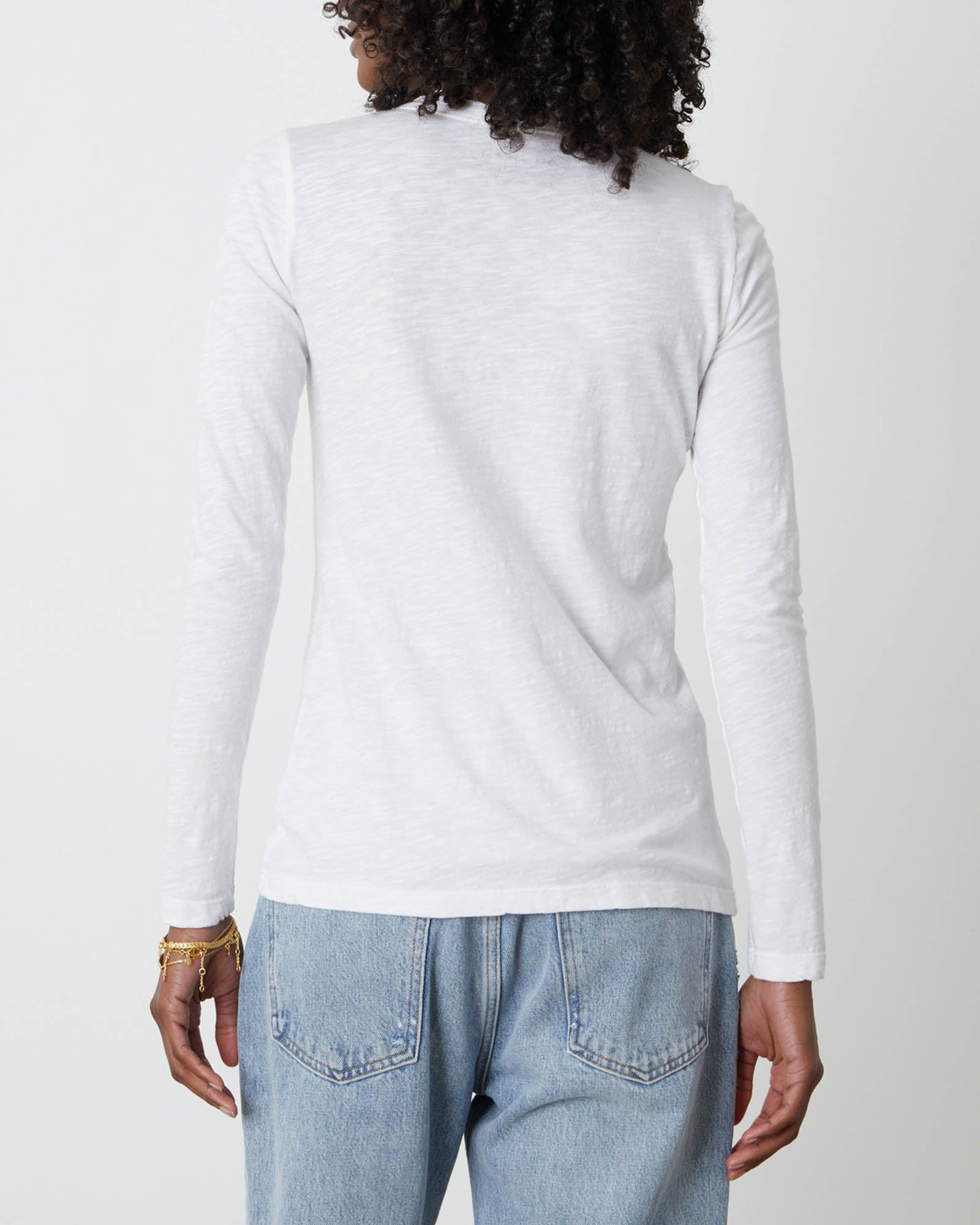 City Slub Crew Long Sleeve