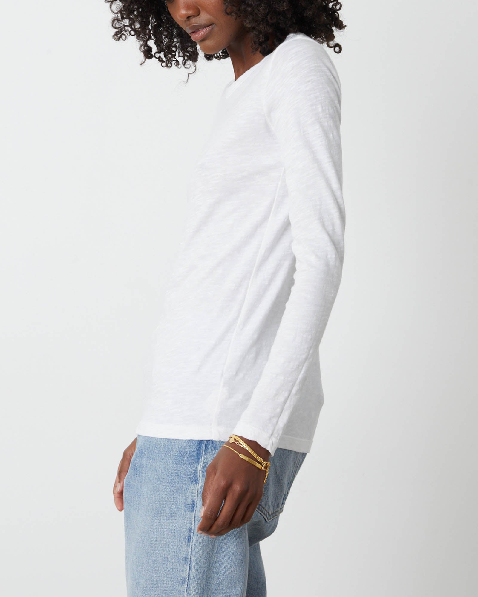 City Slub Crew Long Sleeve