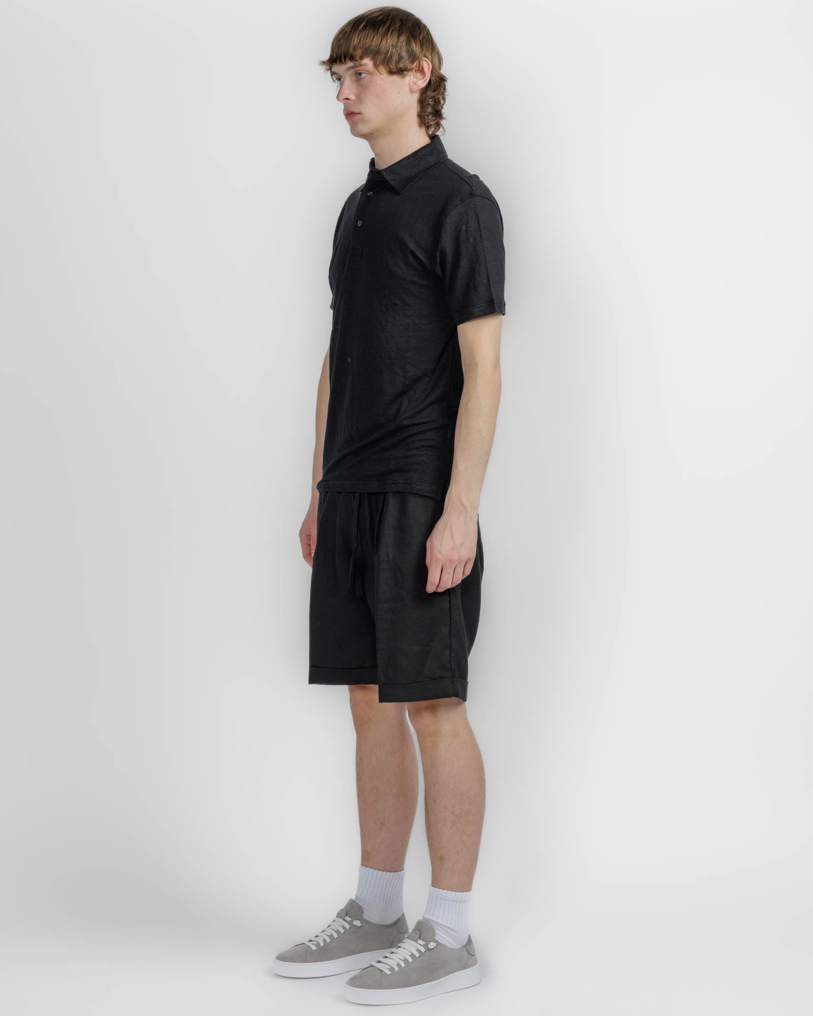 Linen Polo Shirt
