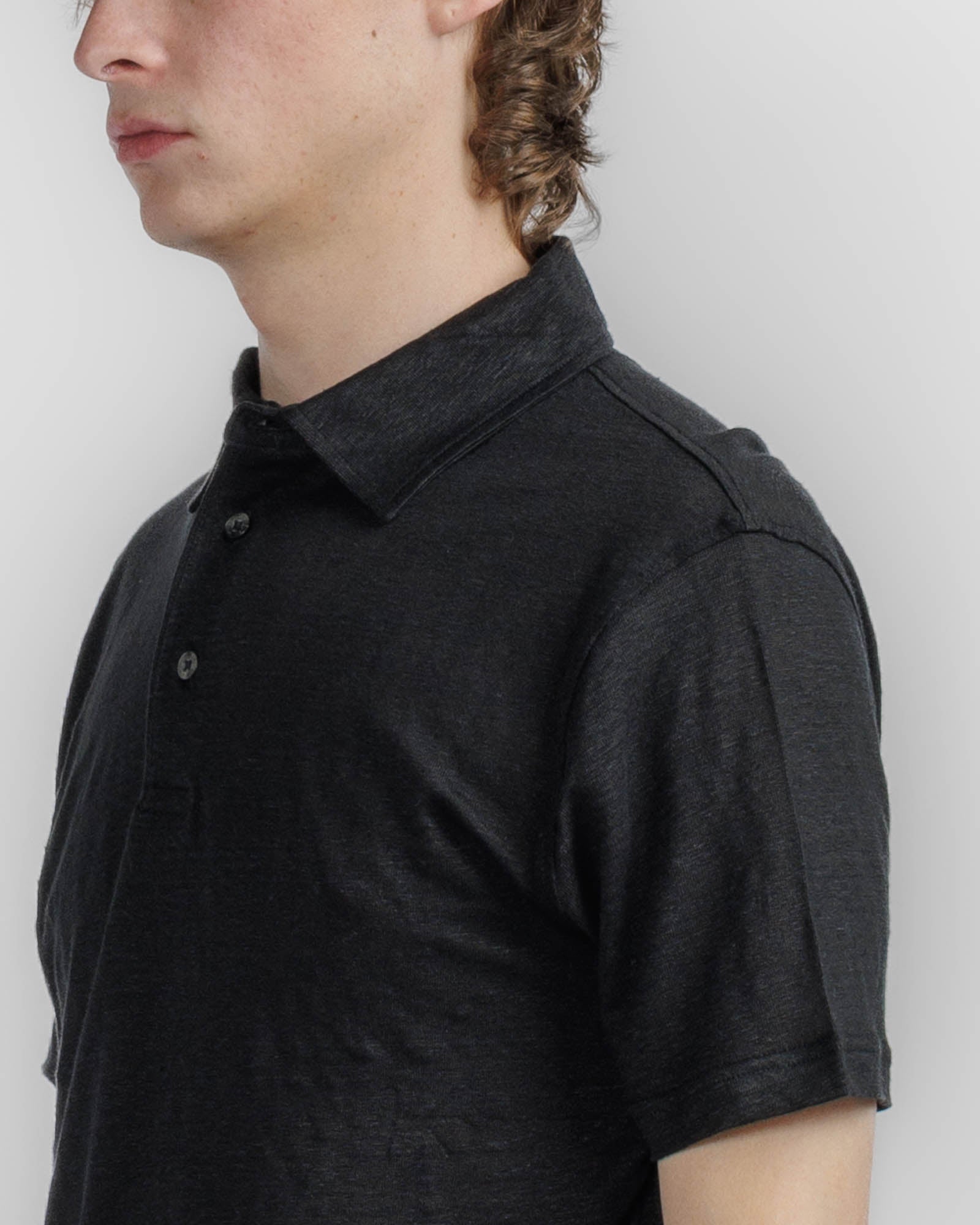 Linen Polo Shirt