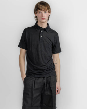 Linen Polo Shirt
