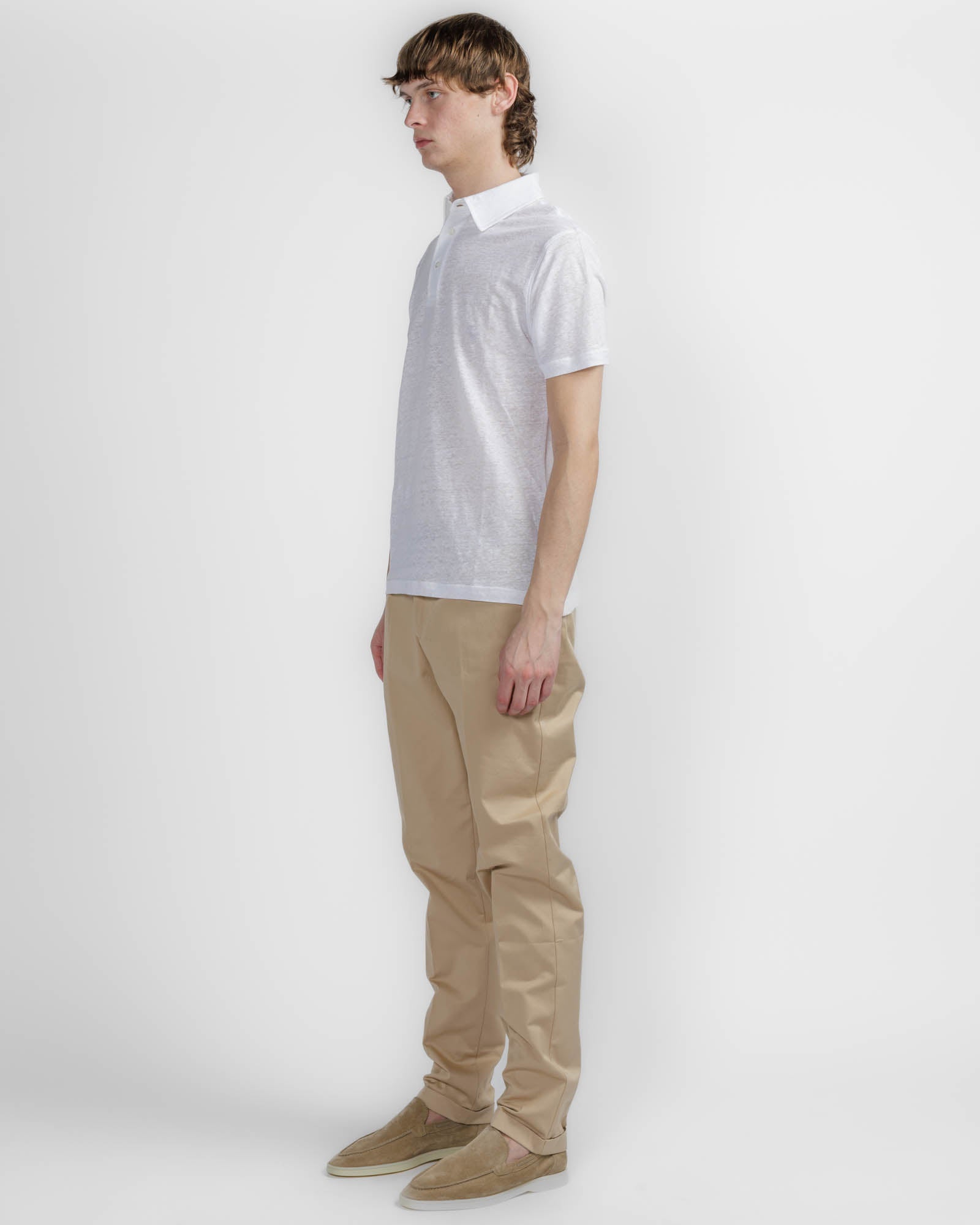 Linen Polo Shirt