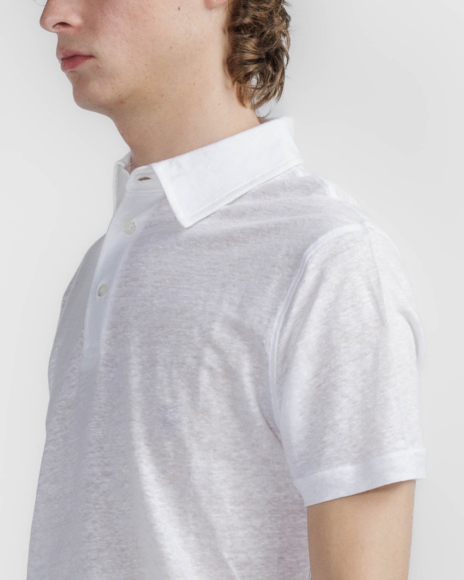 Linen Polo Shirt