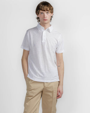 Linen Polo Shirt