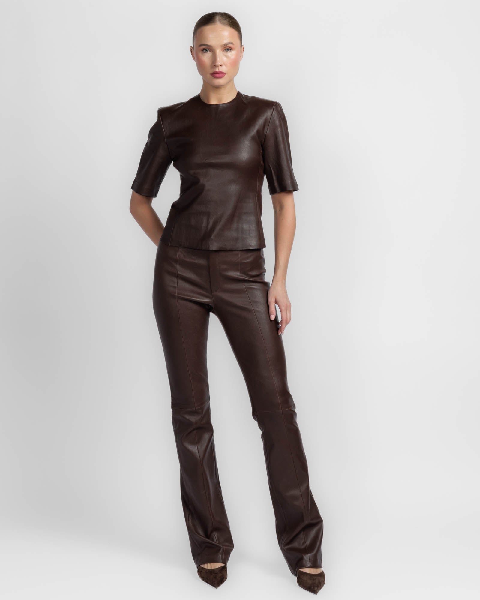 Luv Leather Top