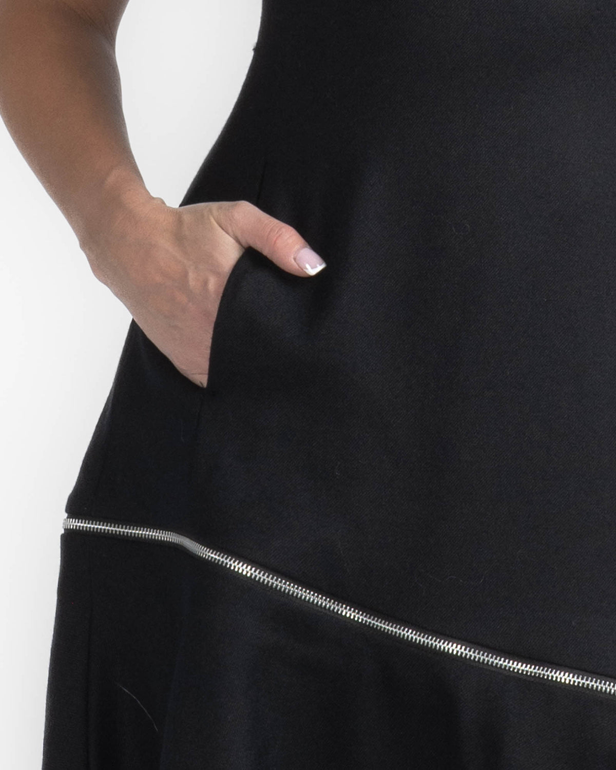Zip Panel Dress