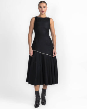 Zip Panel Dress