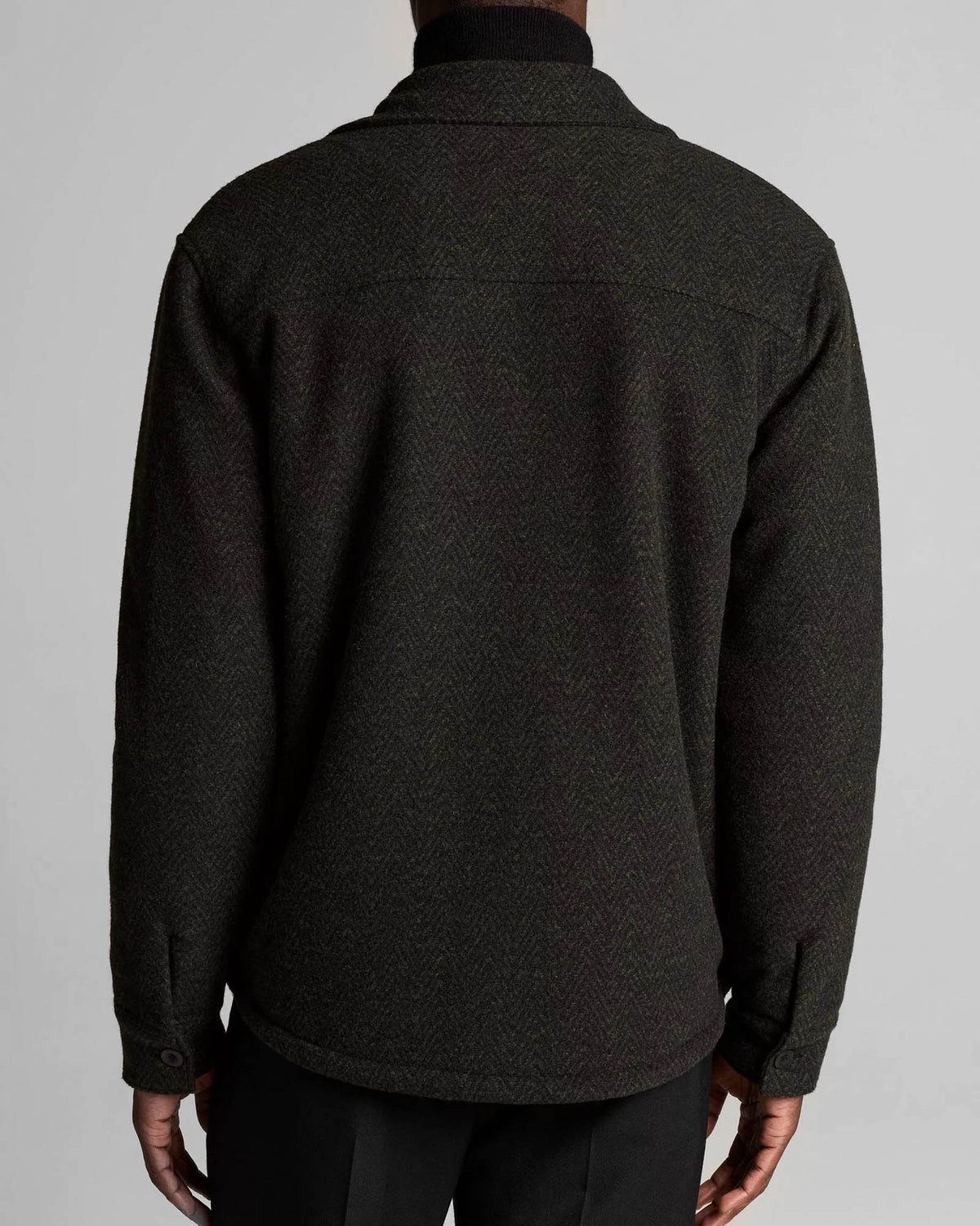 Herringbone Shirt Jacket
