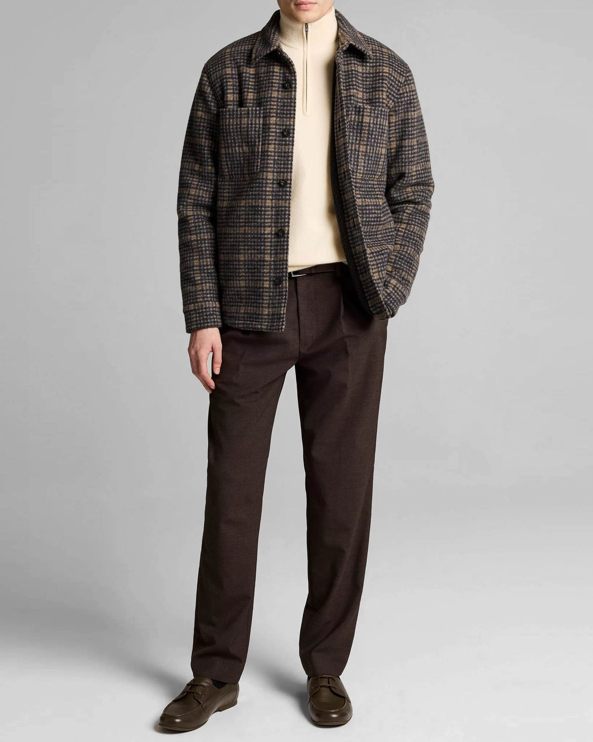 Sherpa Lined Shirt Jacket