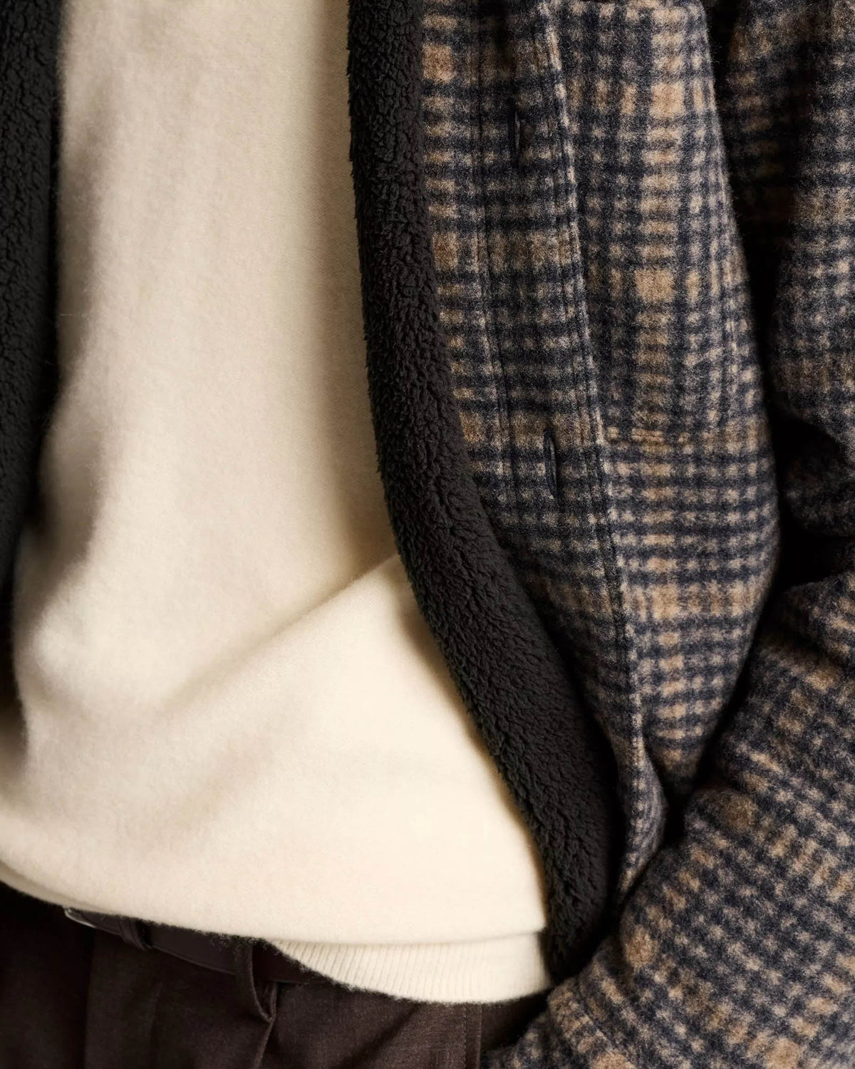 Sherpa Lined Shirt Jacket