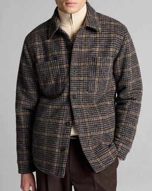 Sherpa Lined Shirt Jacket