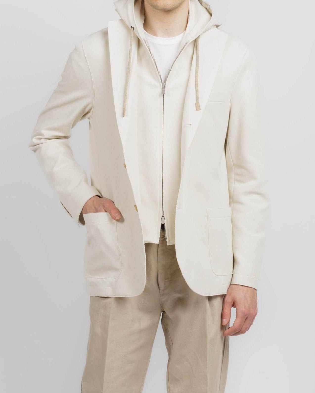 Hooded Blazer