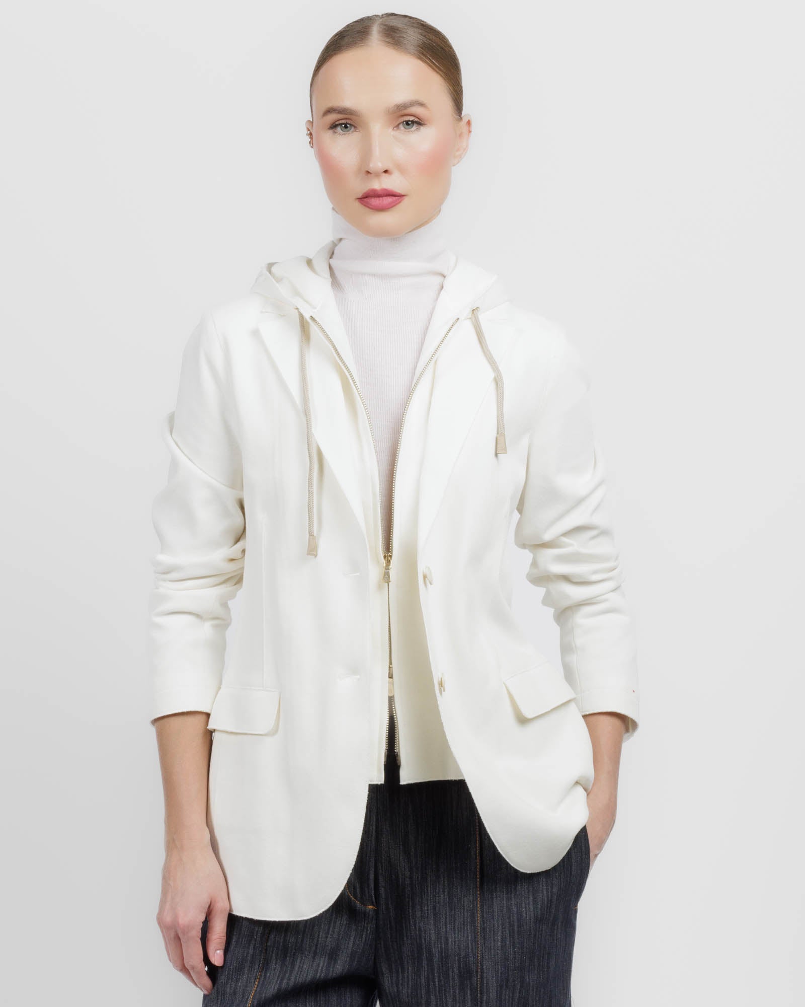 Hooded Blazer