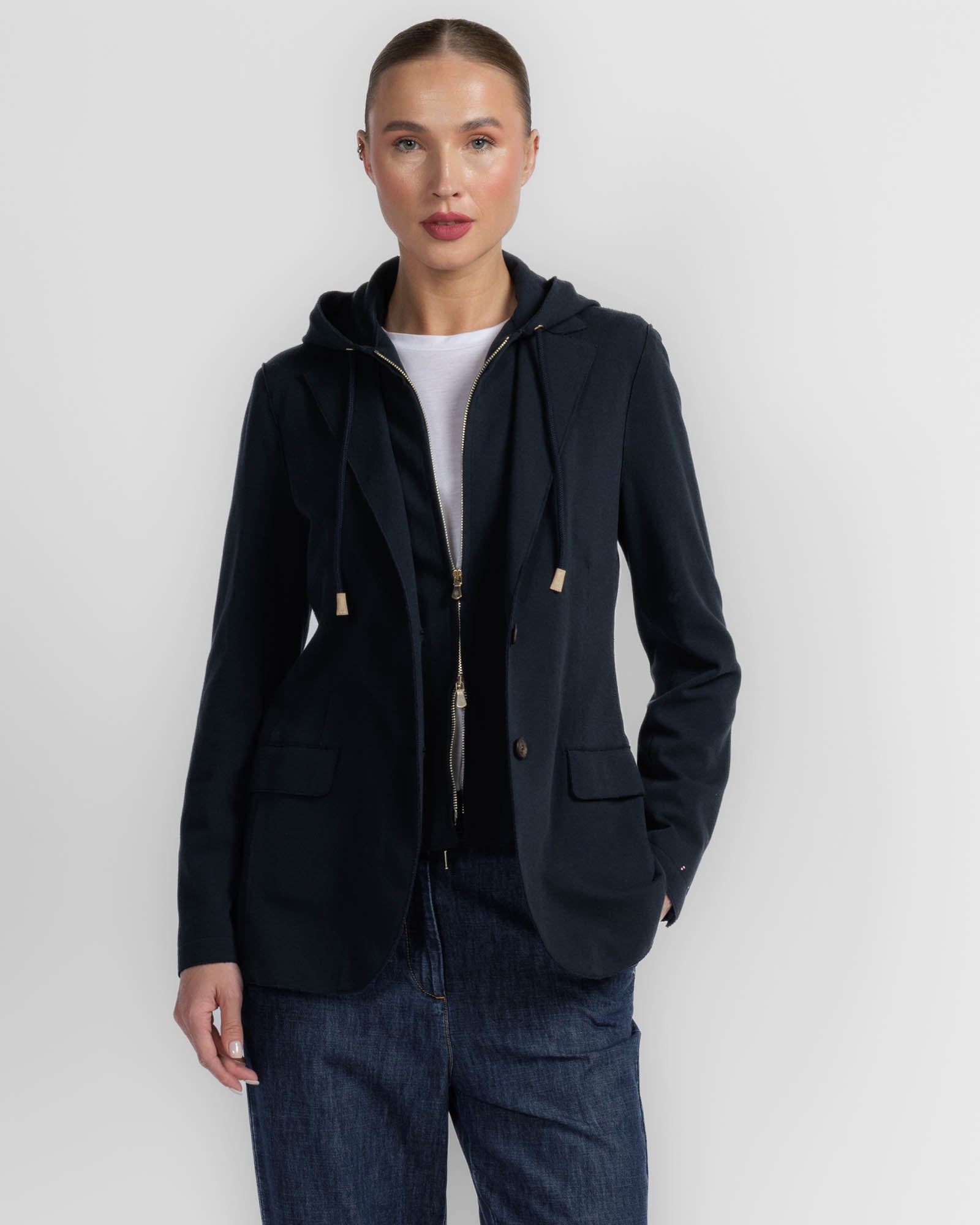 Hooded Blazer