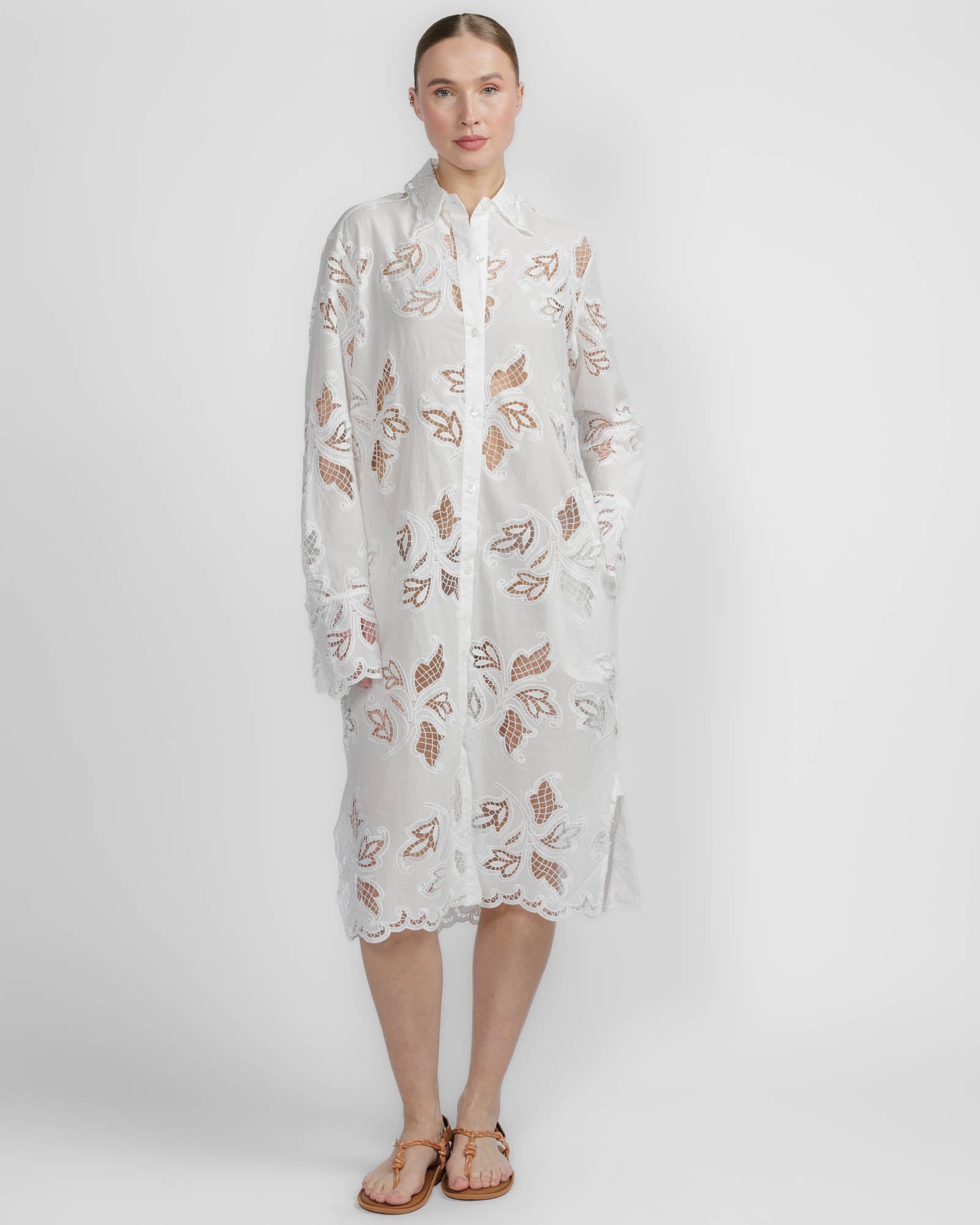 The Midi Shirt Dress