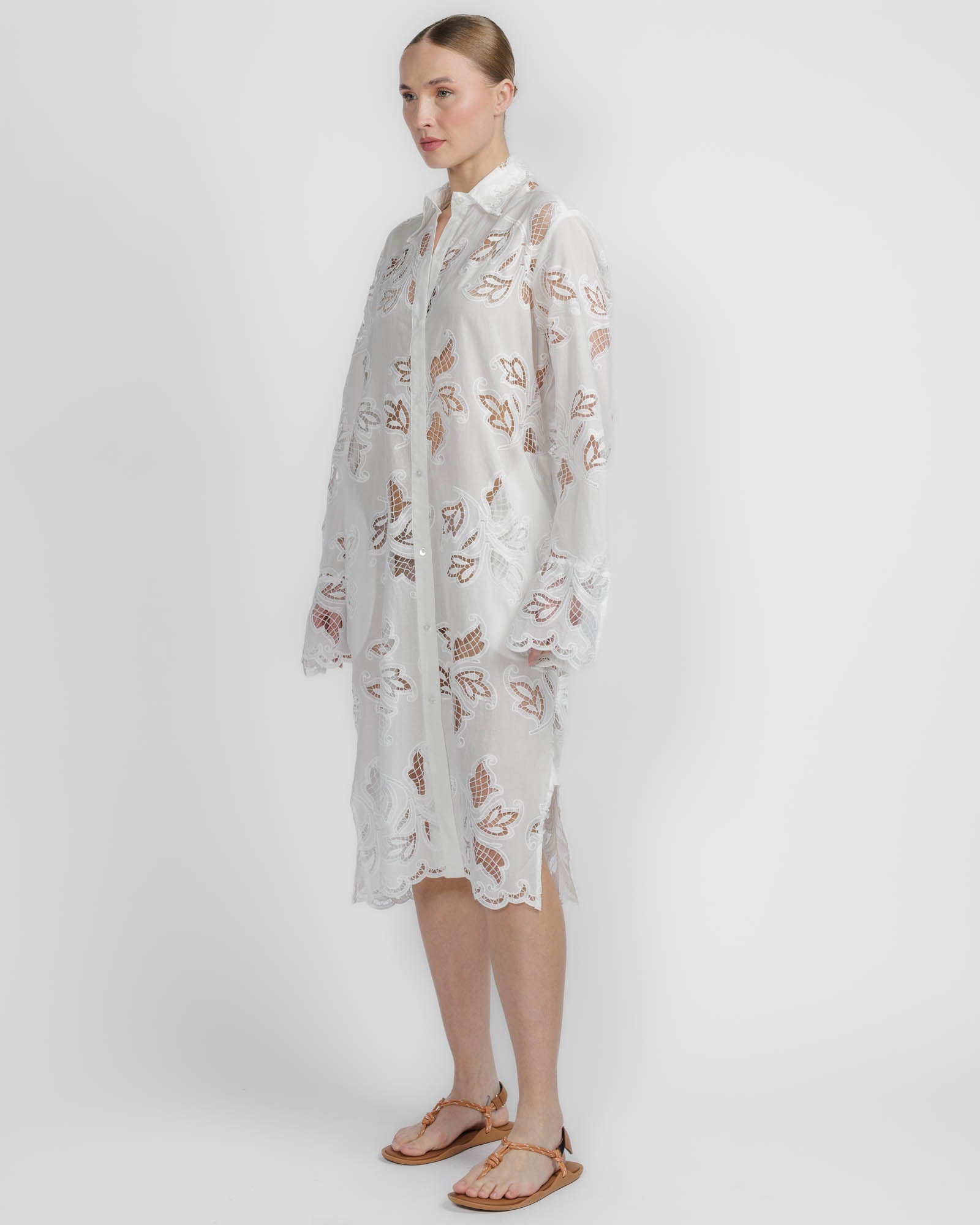 The Midi Shirt Dress