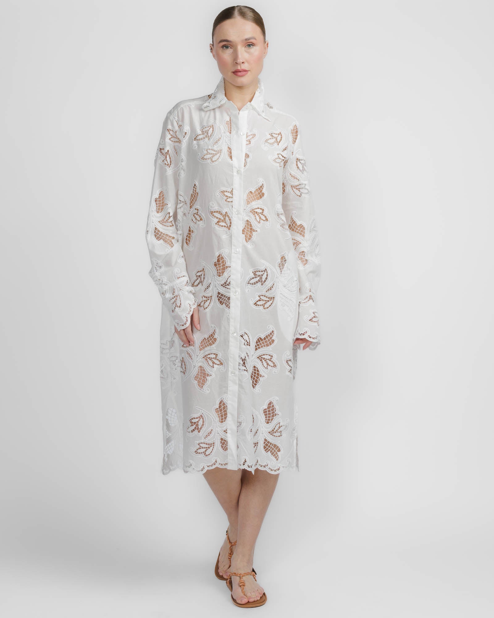 The Midi Shirt Dress