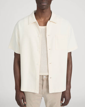 Jacquard Button Down Shirt