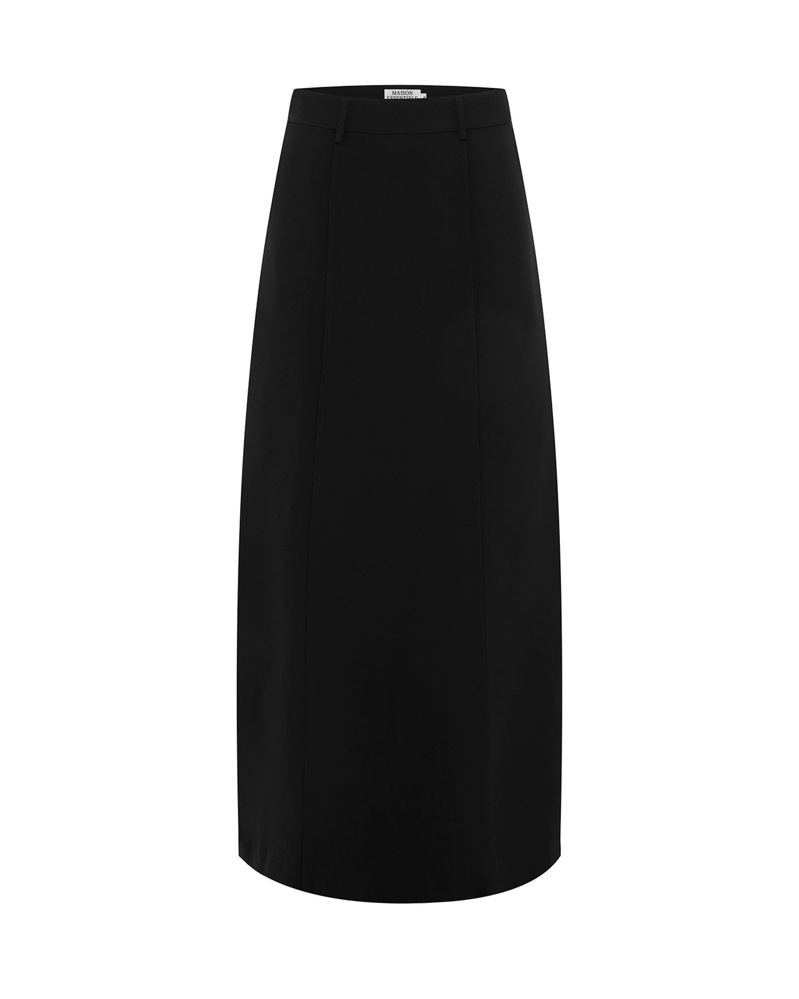 Pin-Tuck Maxi Skirt