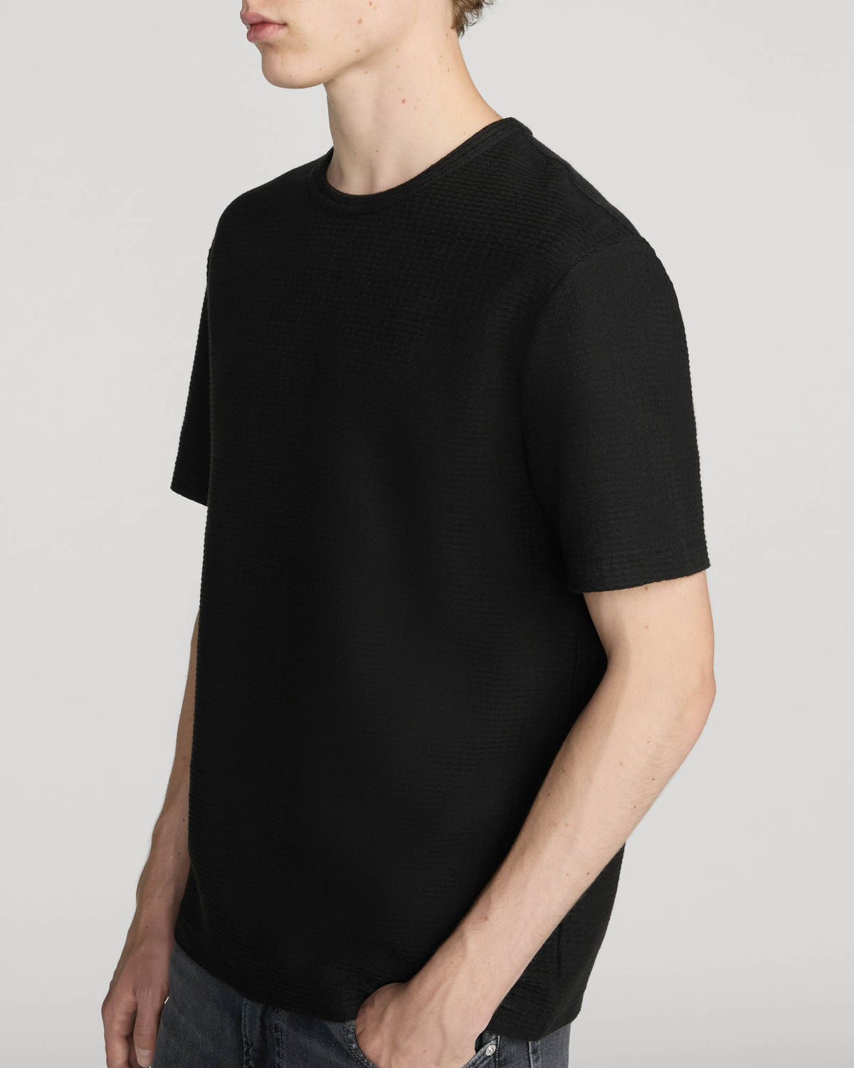 Jacquard Stripe T-Shirt