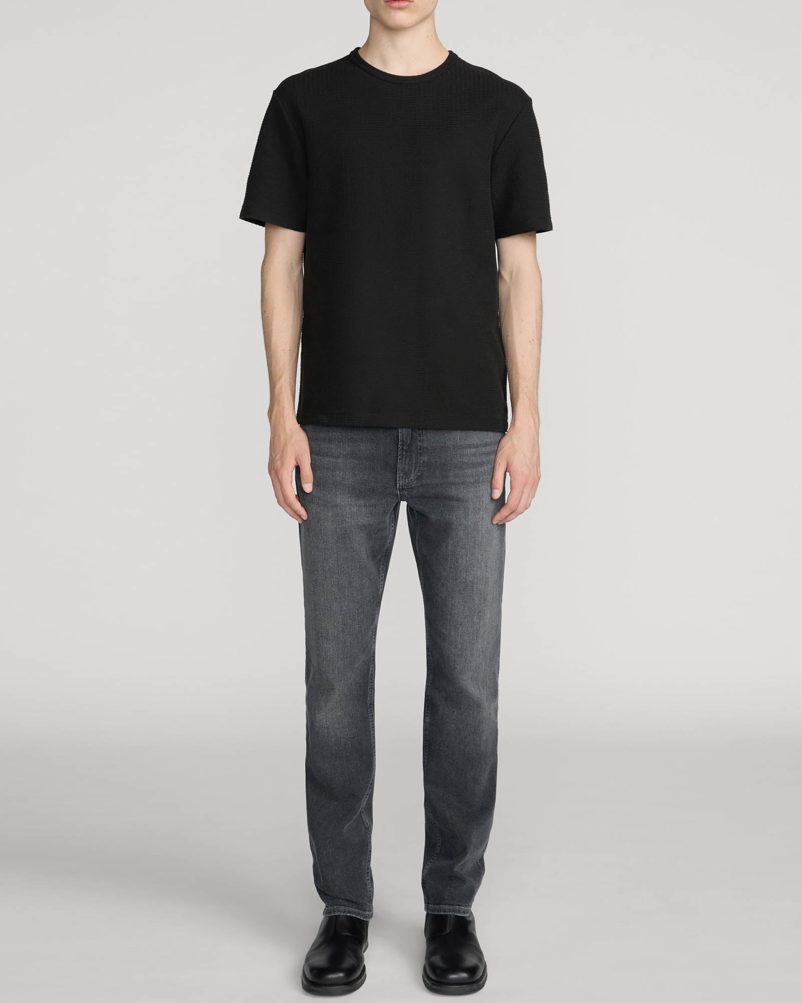 Jacquard Stripe T-Shirt