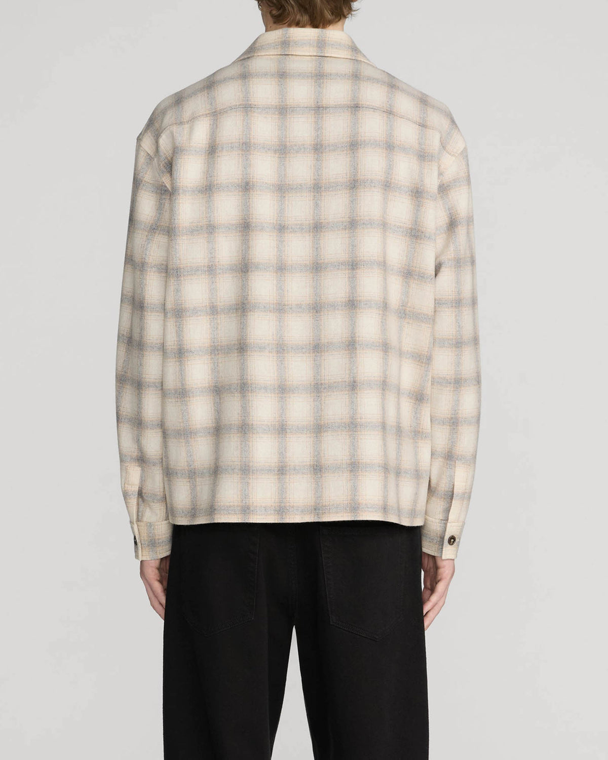 Plaid Zip Overshirt