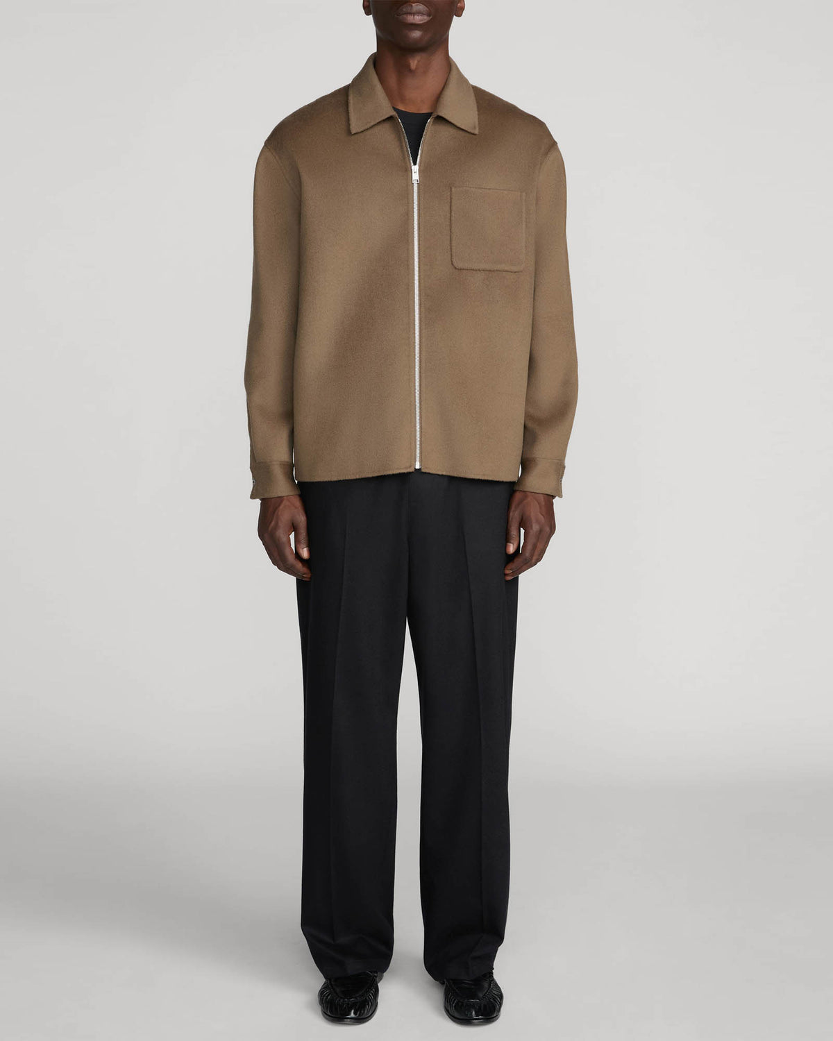 Double Face Zip Jacket