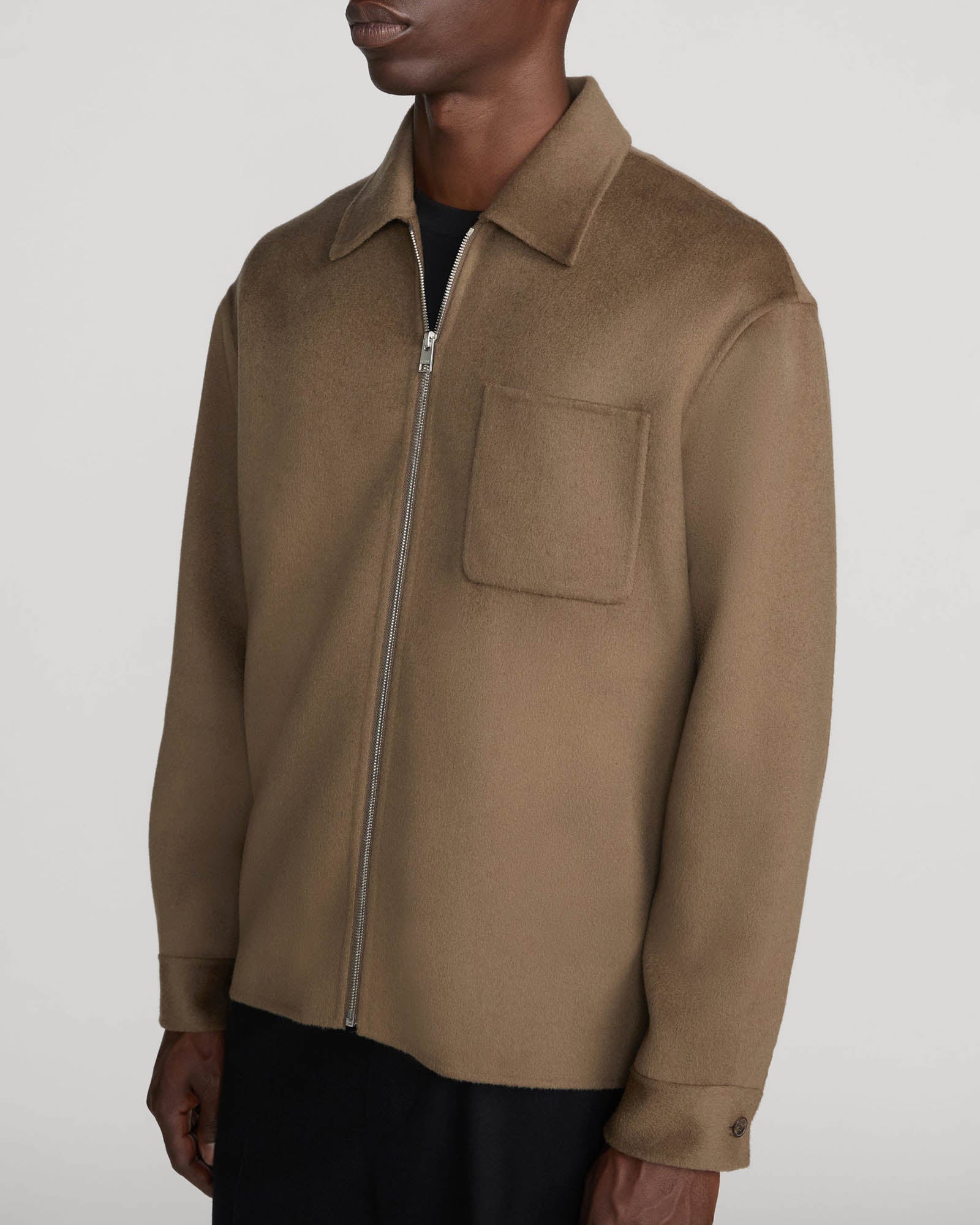 Double Face Zip Jacket