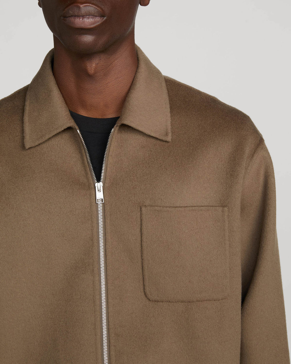Double Face Zip Jacket