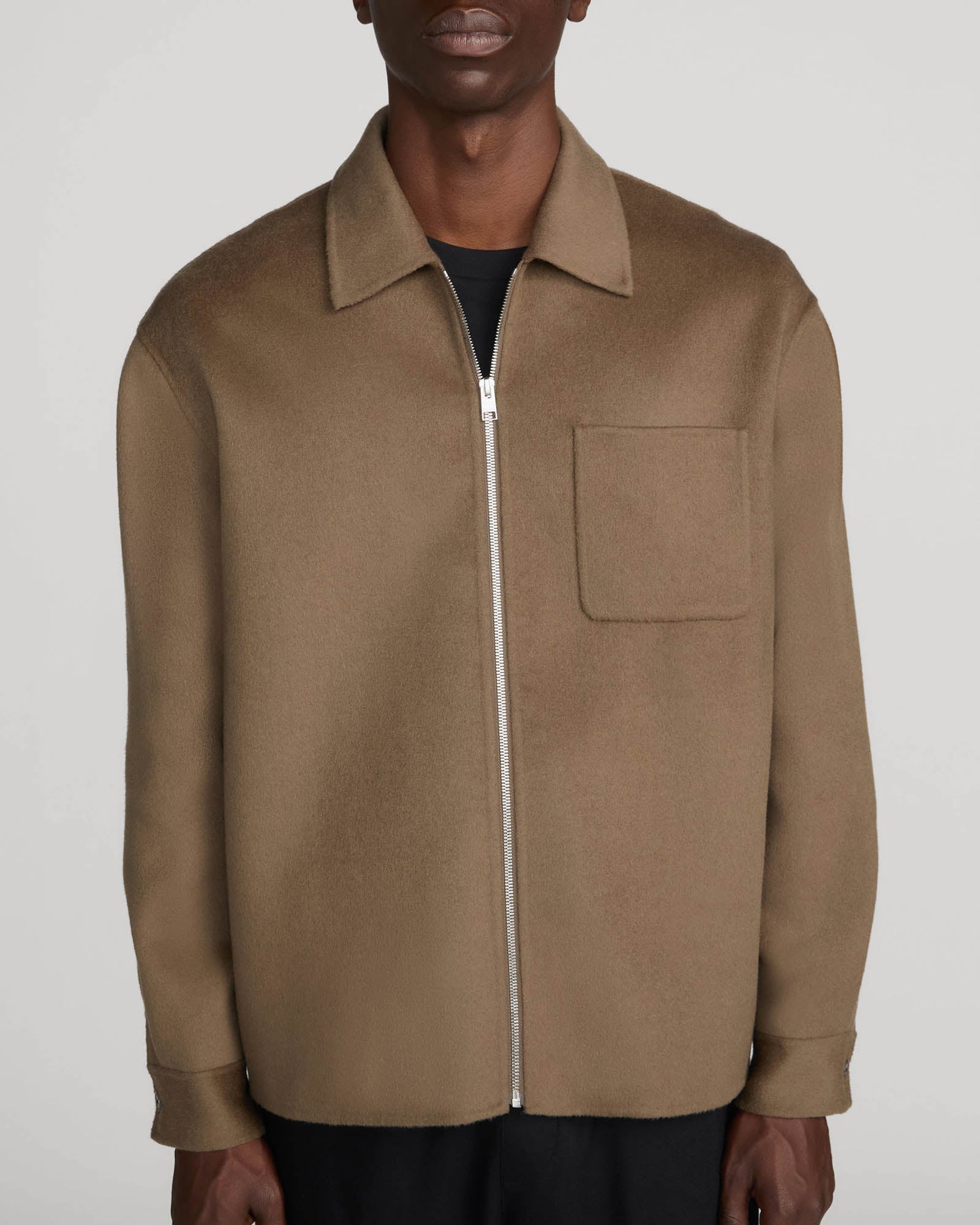 Double Face Zip Jacket