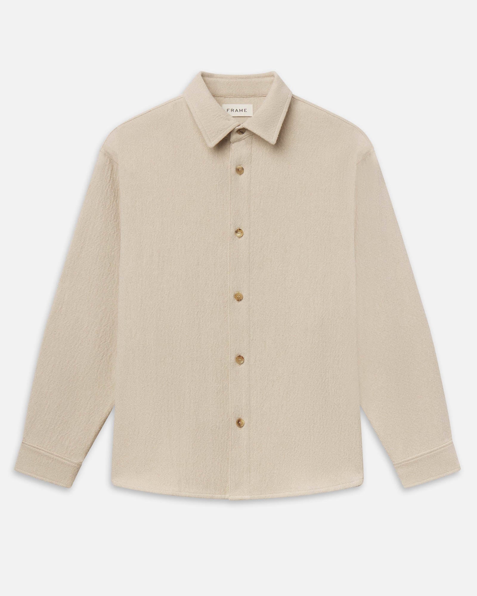 Textured Overshirt