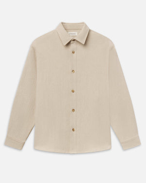 Textured Overshirt