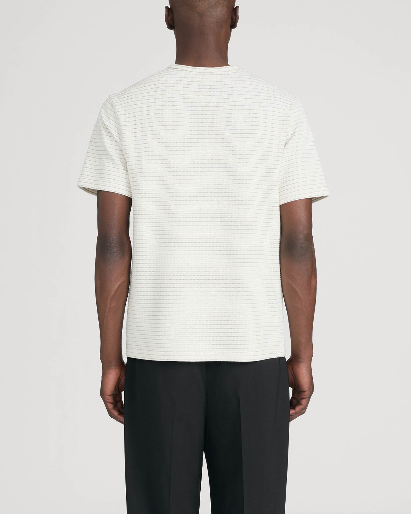 Jacquard Stripe T-Shirt