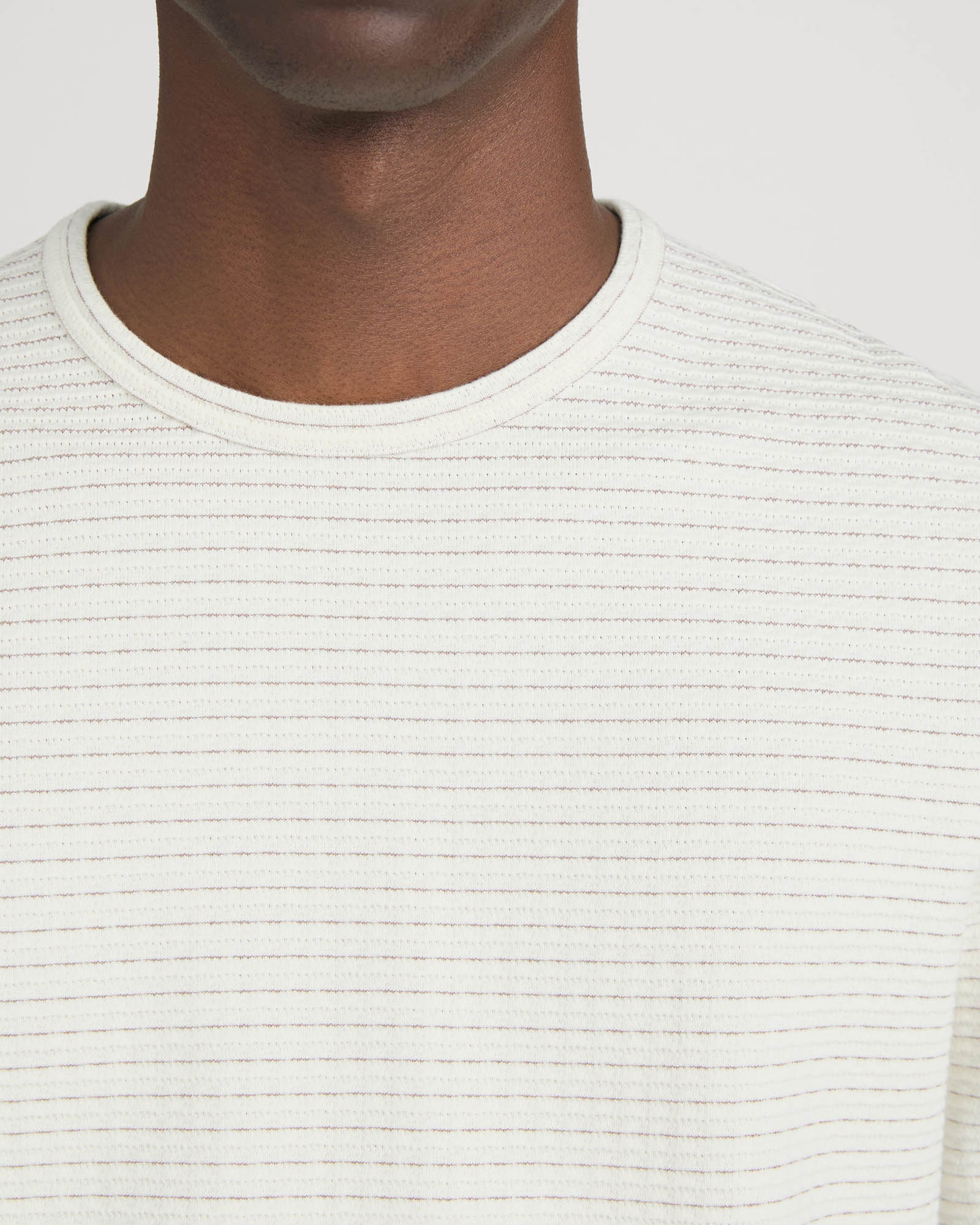 Jacquard Stripe T-Shirt