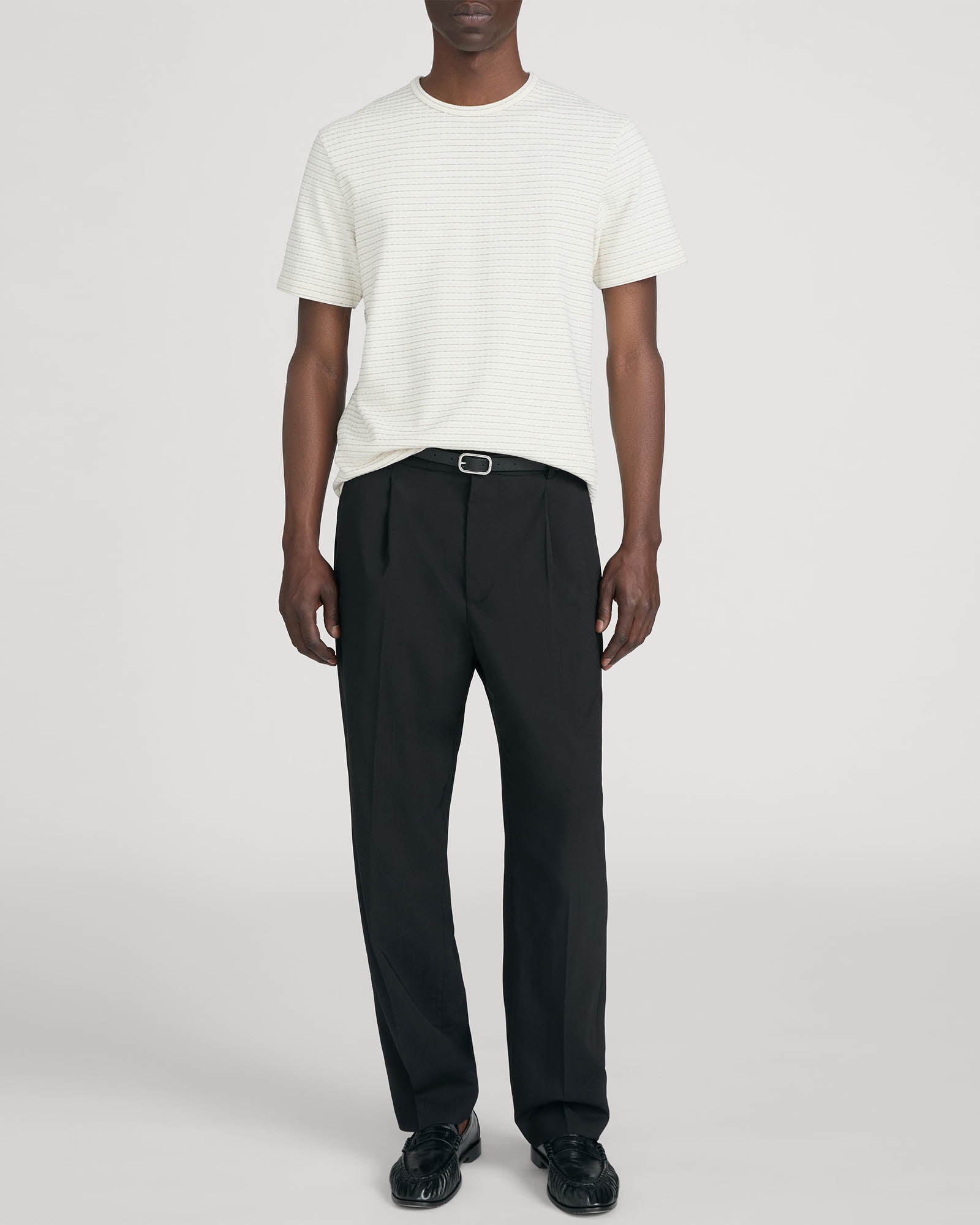 Jacquard Stripe T-Shirt