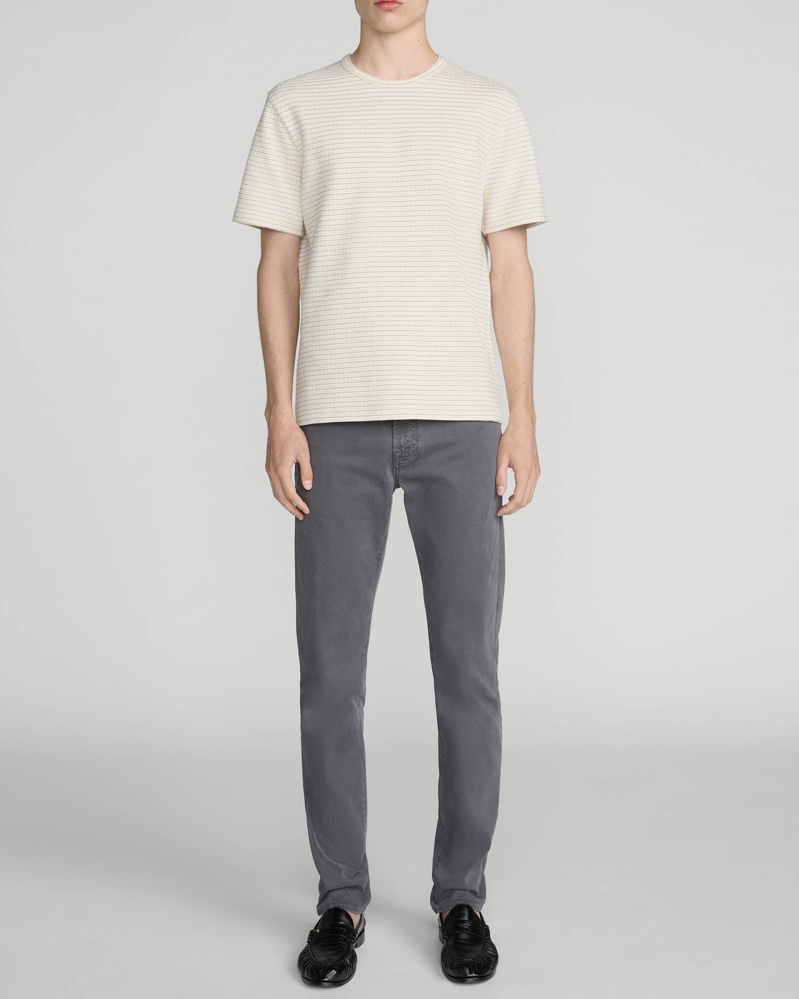 Jacquard Stripe T-Shirt