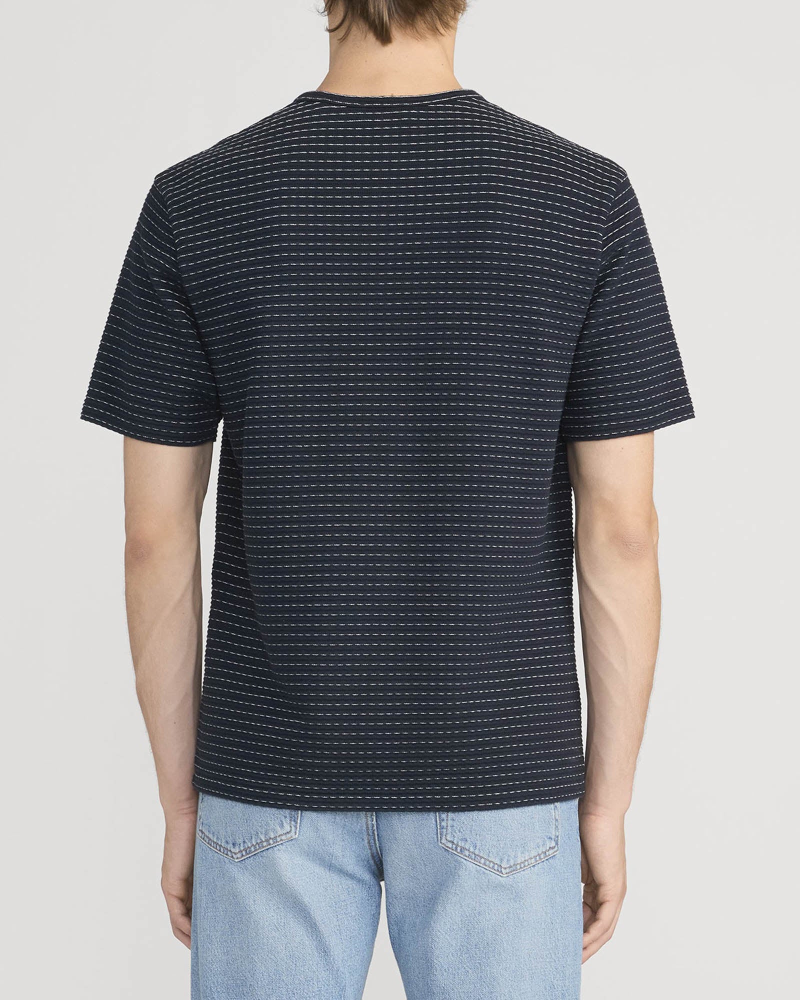 Jacquard Stripe T - Shirt