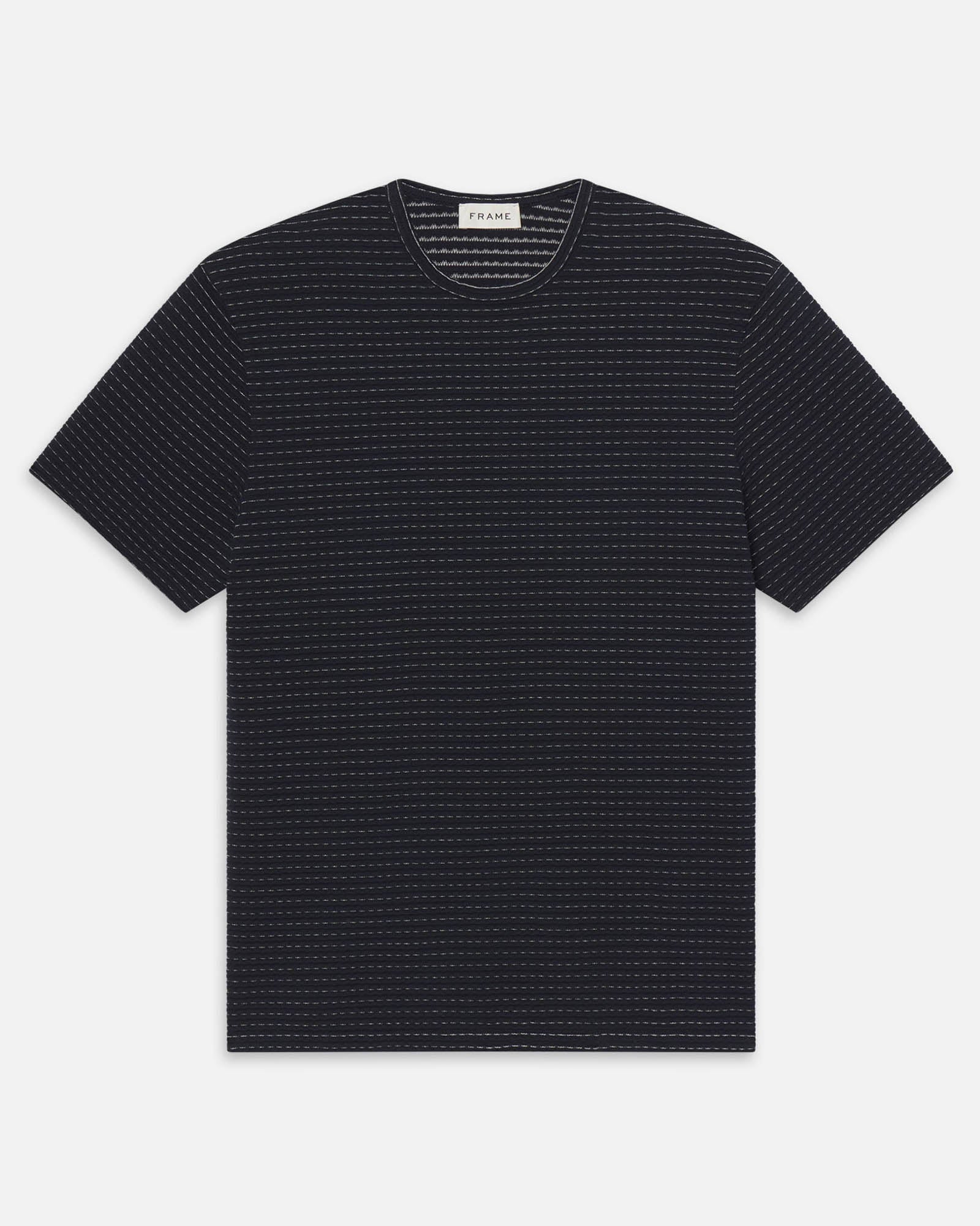 Jacquard Stripe T - Shirt