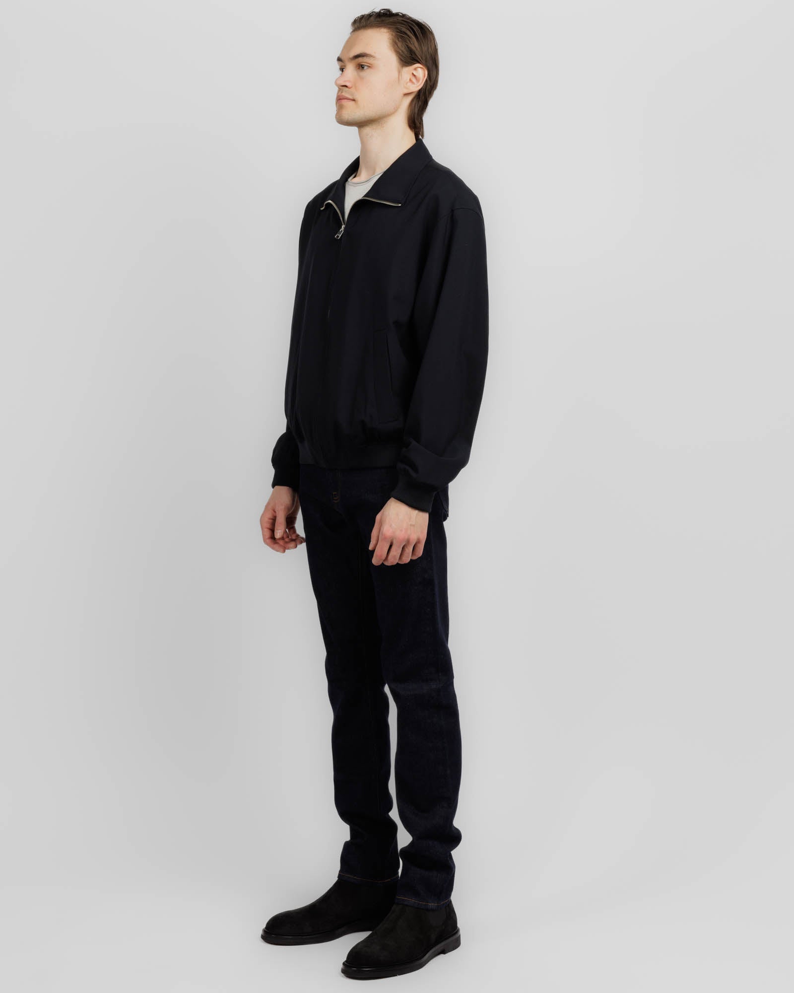 Wool Zip Jacket