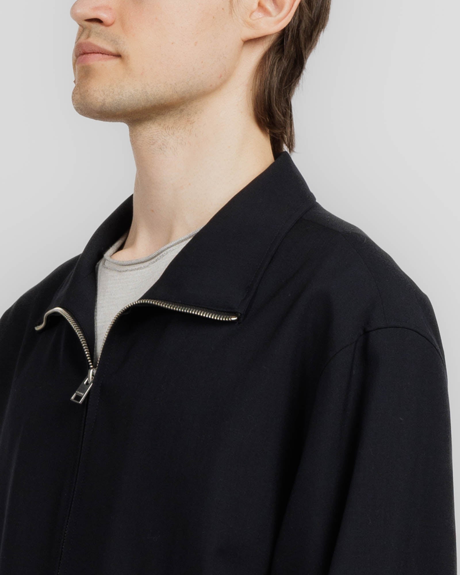 Wool Zip Jacket