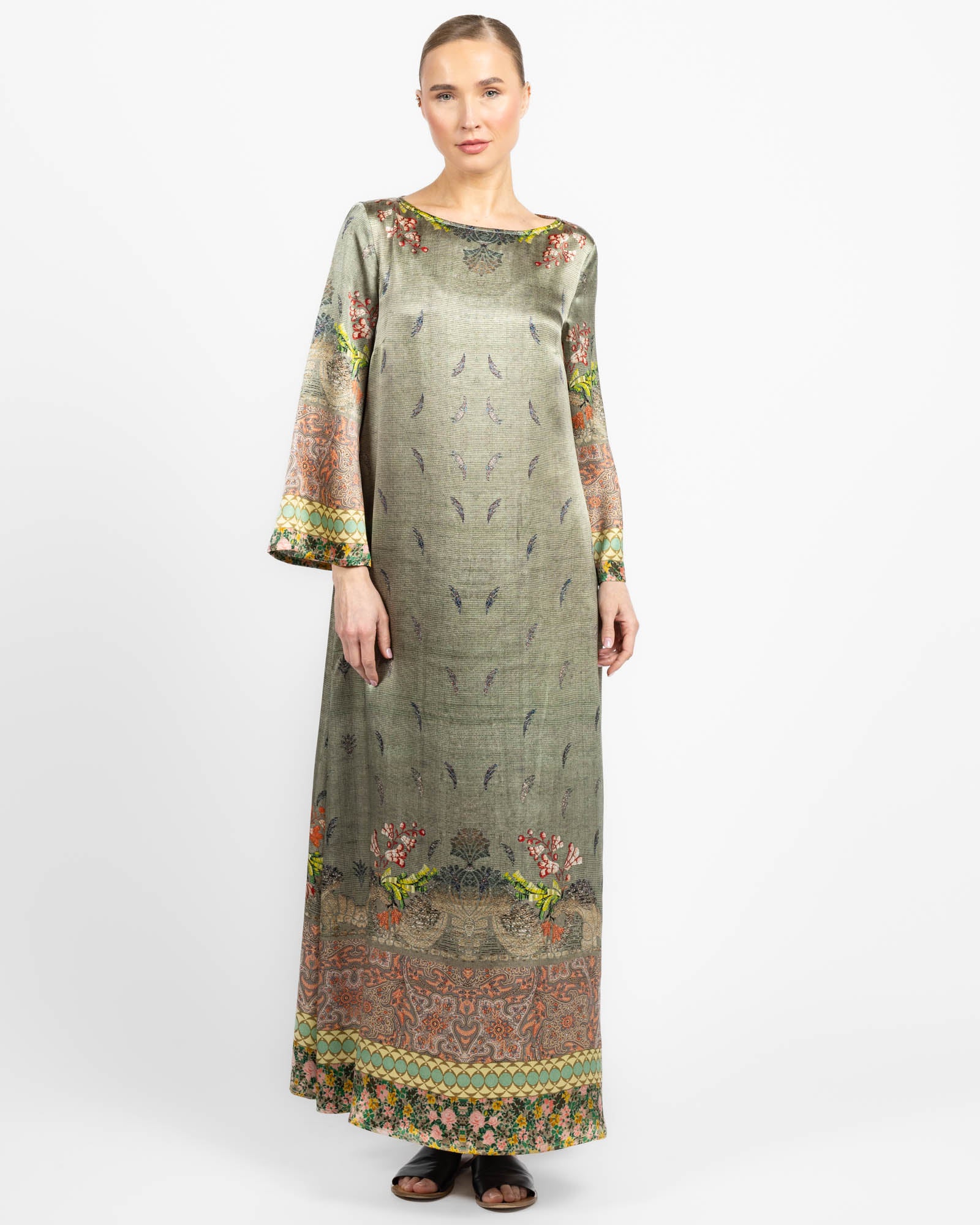 Mutka 3/4 Sleeve Dress